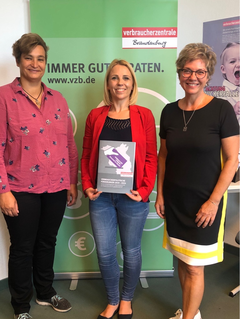 Sabine Weiß, Katja Poschmann und Katrin Hofschläger (v.l.)