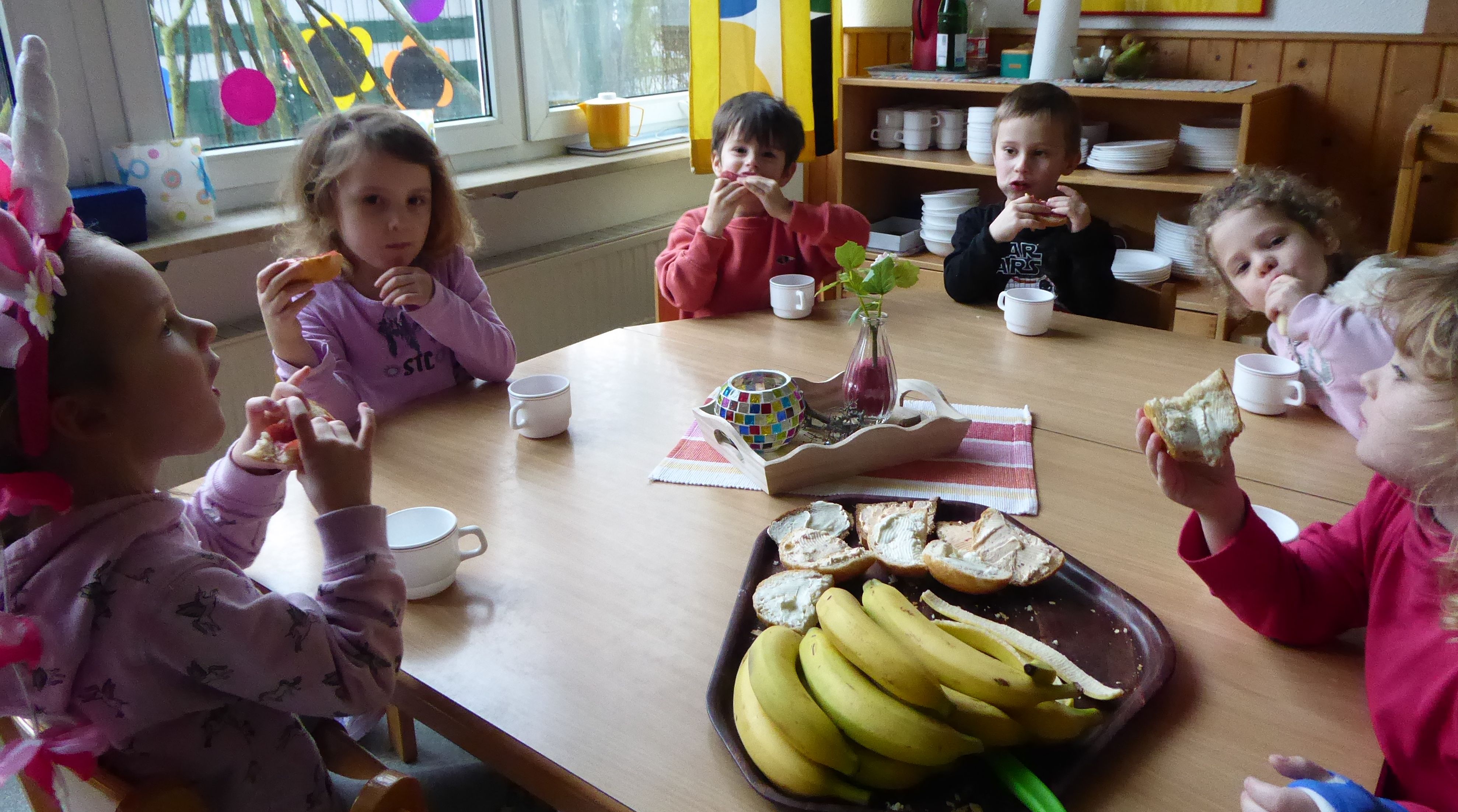 Frühstück in der Kita Dürerstraße, Unna