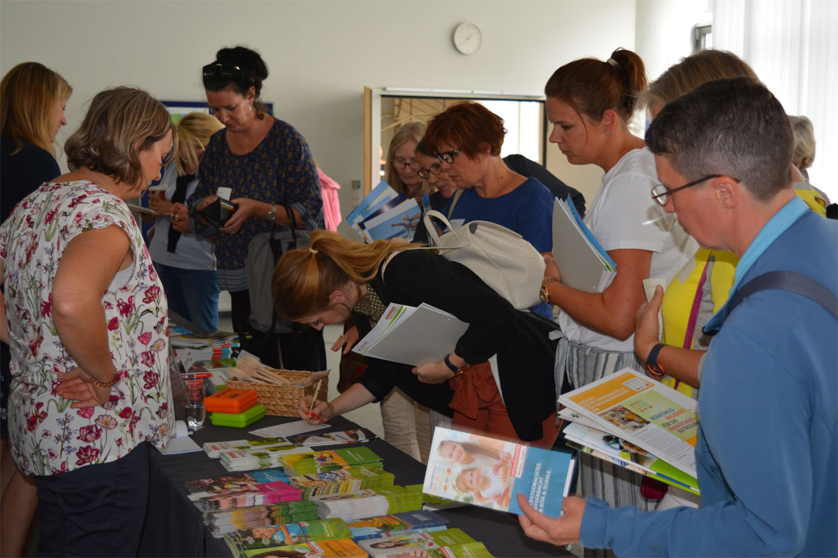 Marktstand 5. Tag der Kitaverpflegung