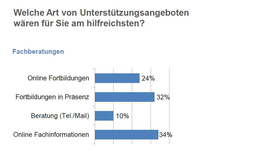 Welche Art von Unterstützungsangeboten wären für Sie am hilfreichsten?