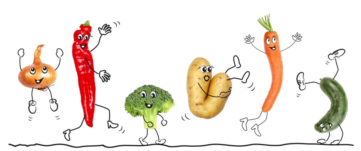Bio Gemüse, Comic
