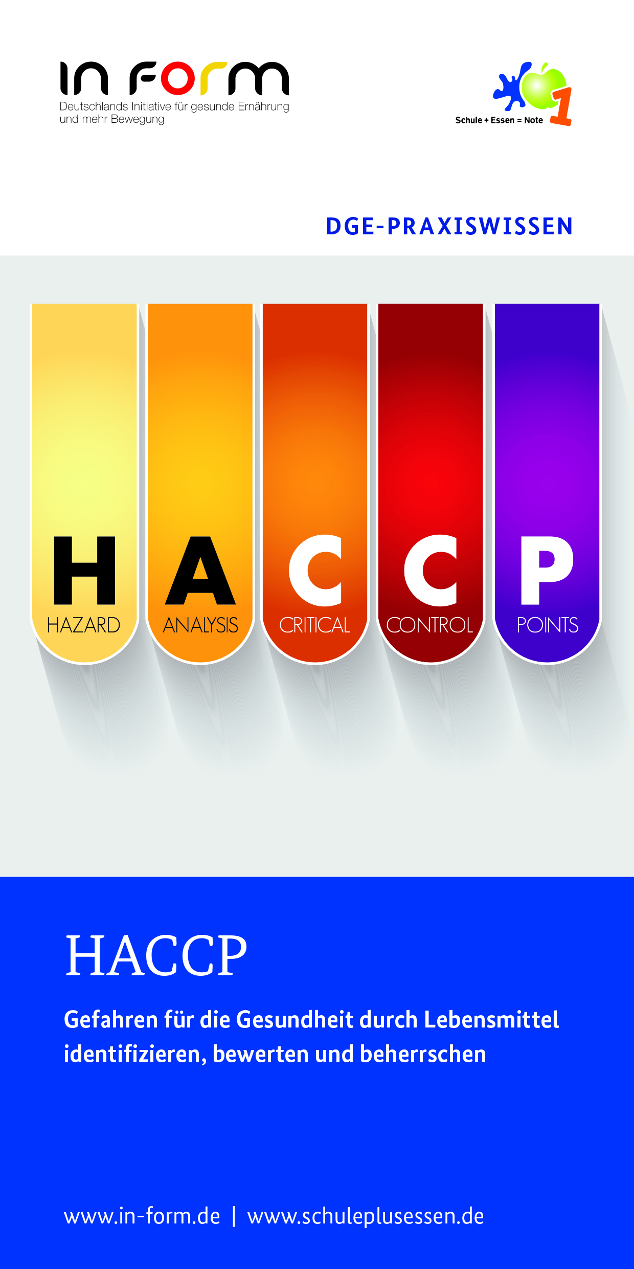 HACCP - Gesundheitliche Gefahren durch Lebensmittel identifizieren, bewerten und beherrschen