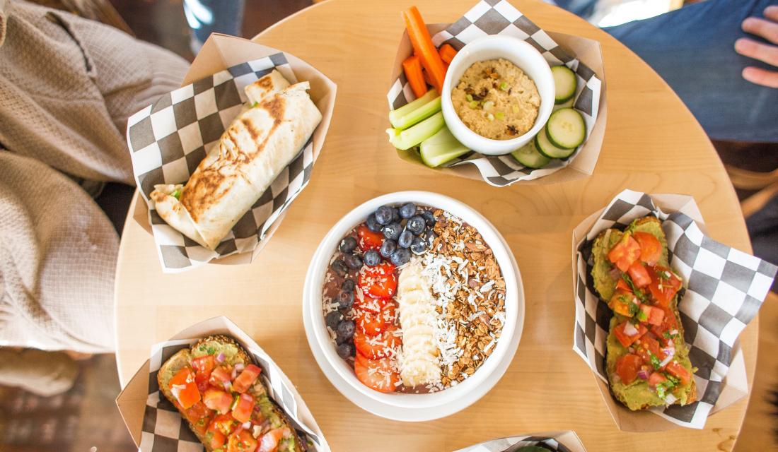 Essen in auf dem Tisch