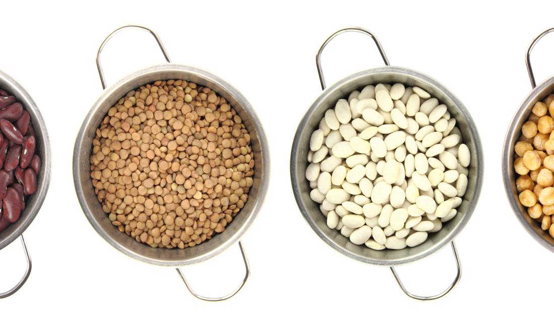 Vielfalt der Hülsenfrüchte