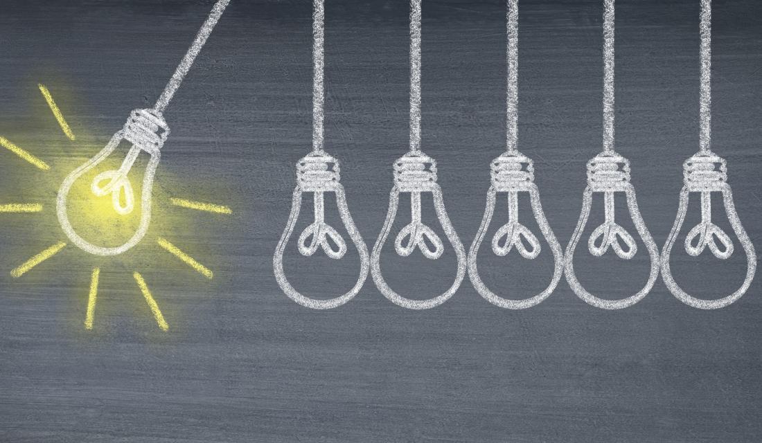 Newtonsches Pendel - Idee