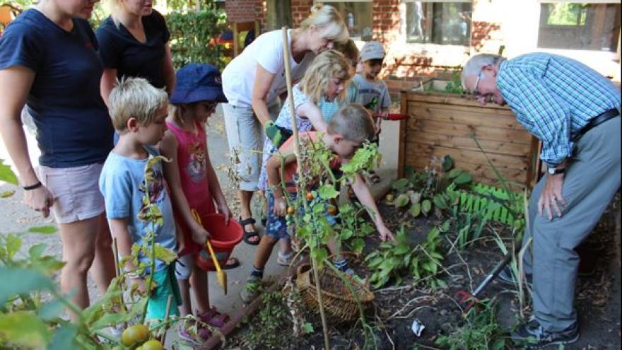 Kinderland Rheine, gärtnern